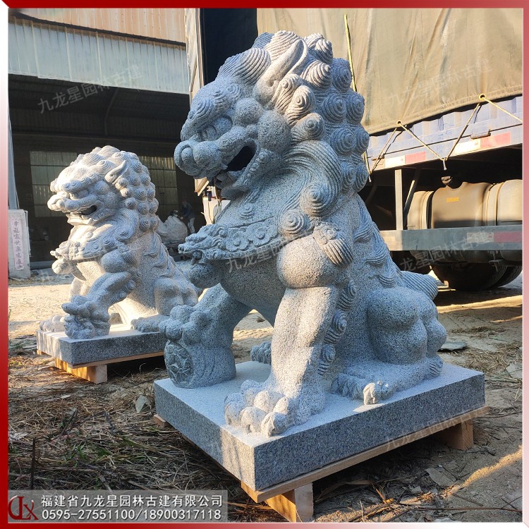 1615540200268616.jpg 門口石雕獅 子圖片