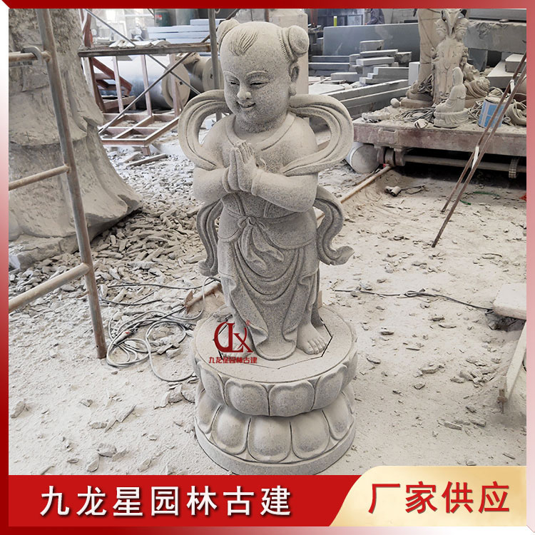 善財(cái)童子雕像圖片